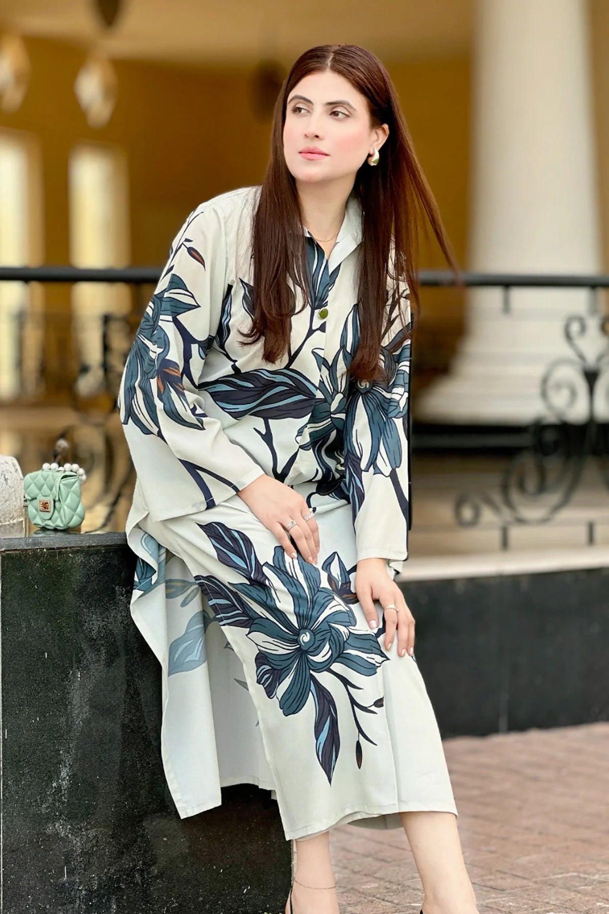 daisy printed 2 pc