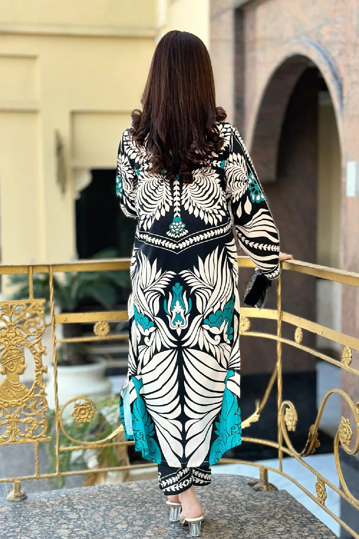 iris printed 2 pc