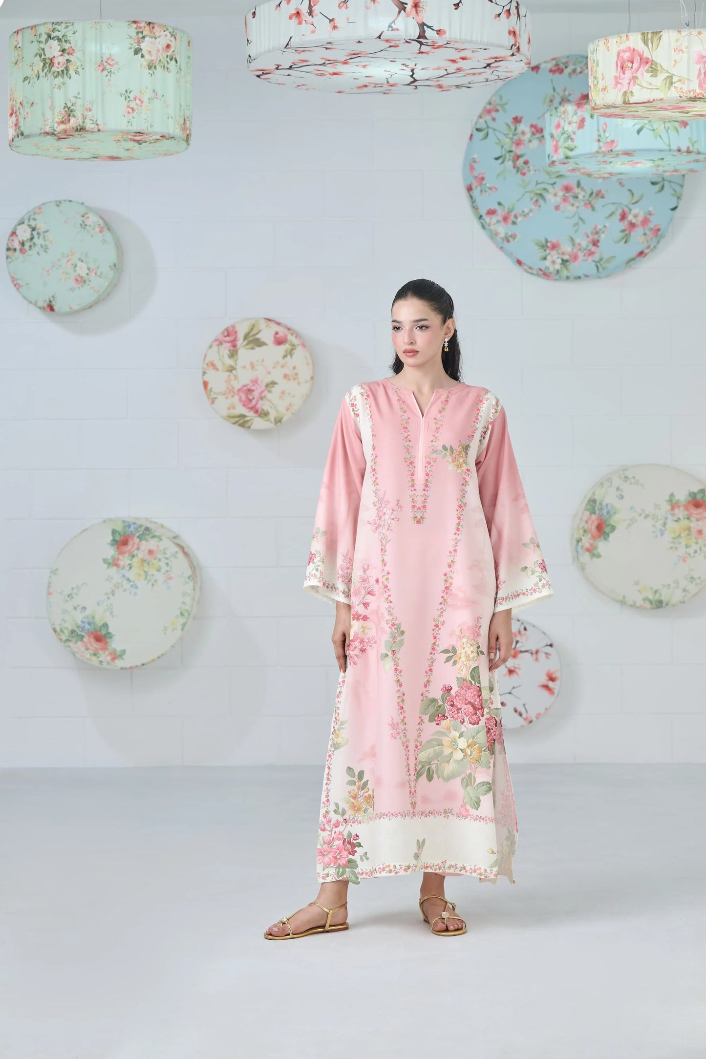 Roselle Kaftan 3-Piece