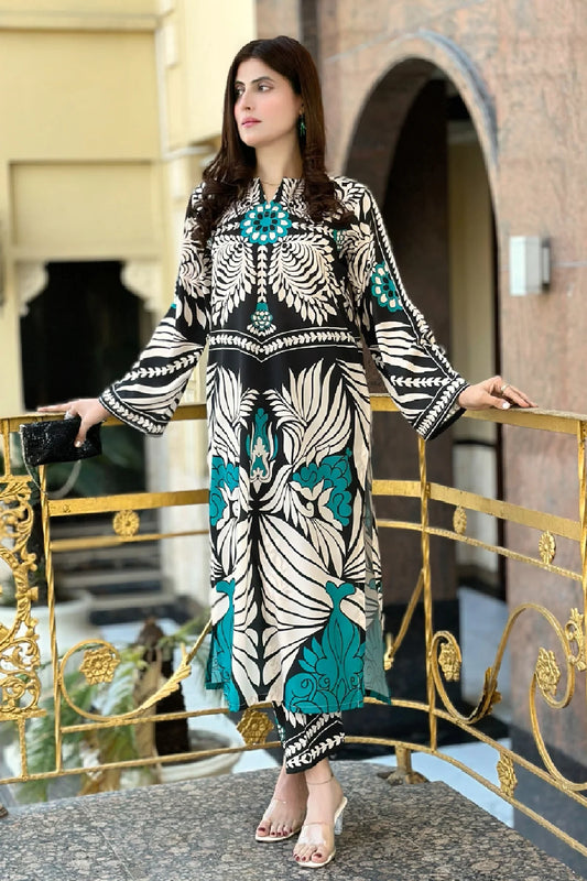 iris printed 2 pc