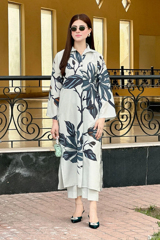 daisy printed 2 pc