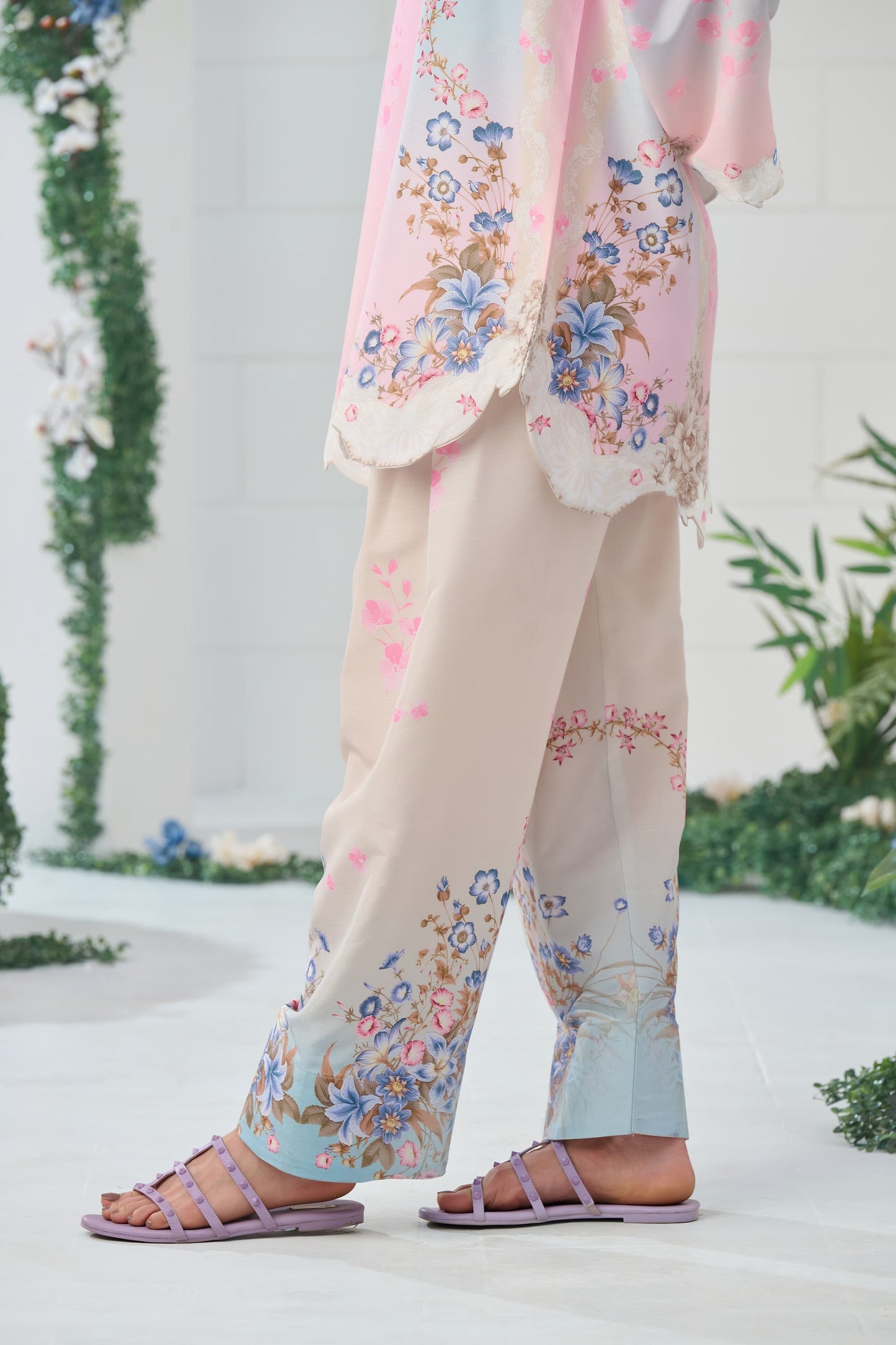 Elowen – Pink Blossom 3-Piece Suit